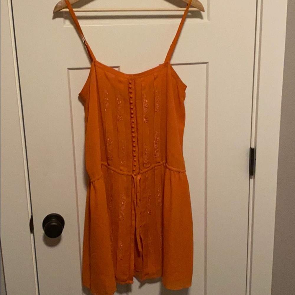 Joie silk embroidered dress